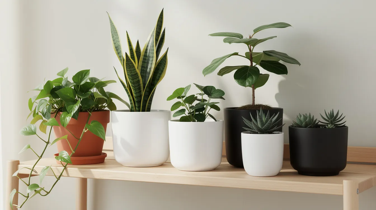 How to Clean & Maintain Indoor Planters