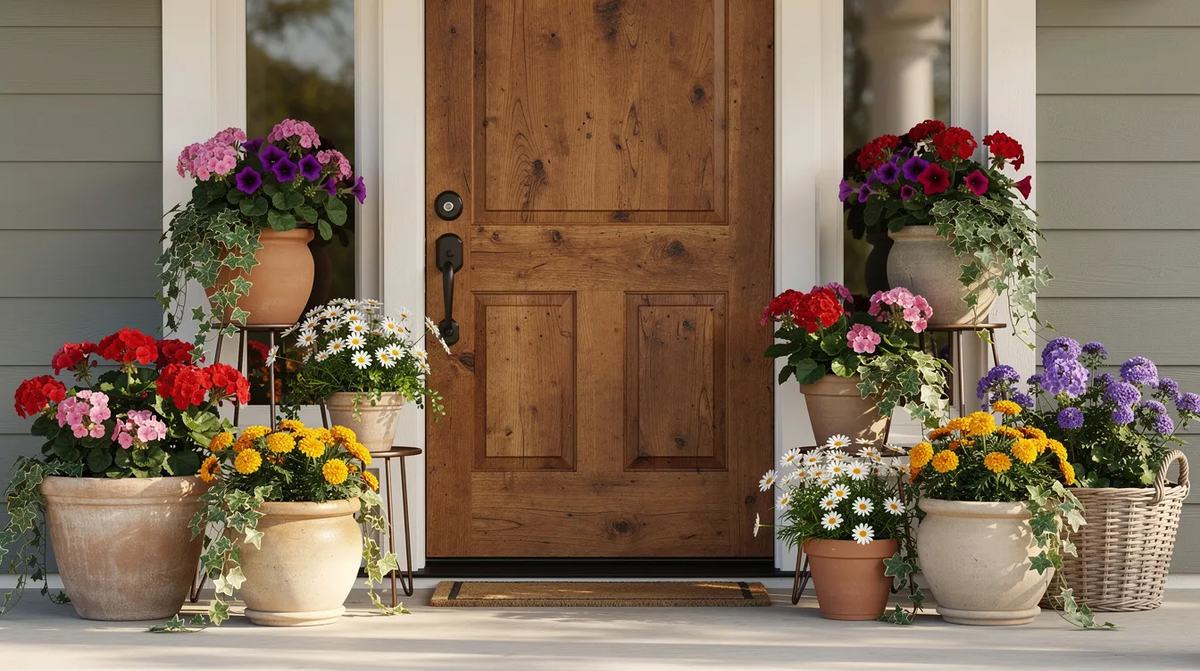 Seasonal Flower Container Ideas for Year-Round Outdoor Garden Color