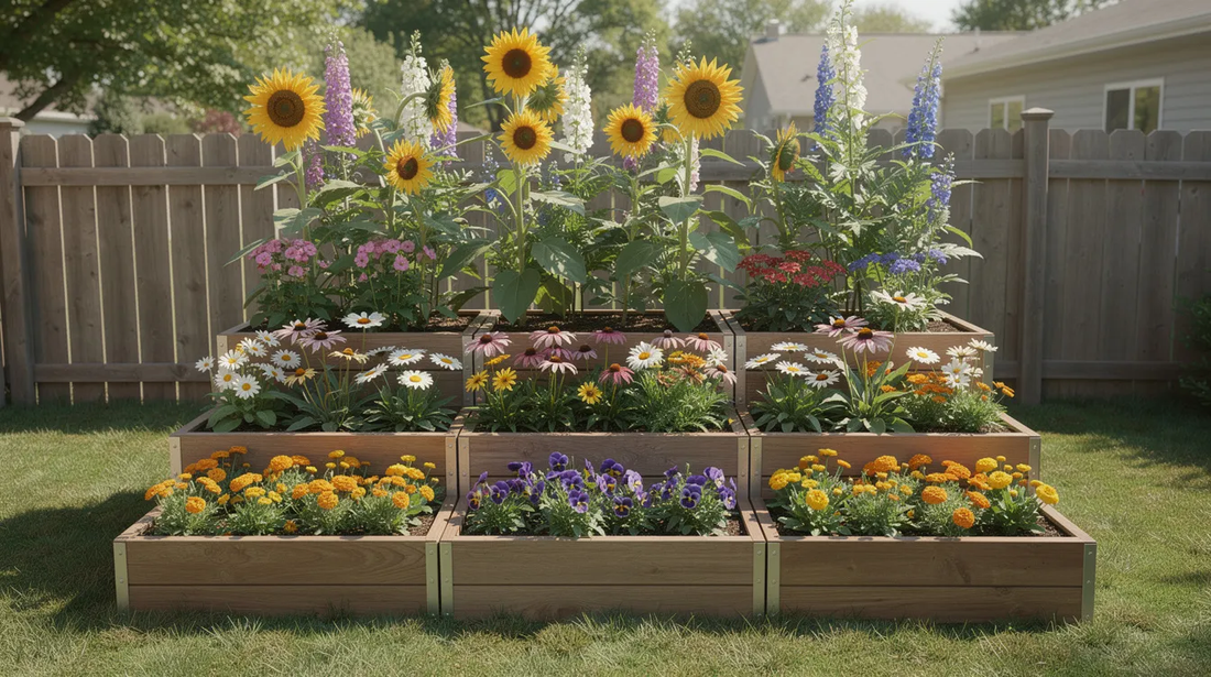 Cut Flower Gardening: Best Outdoor Container Sizes & Layouts